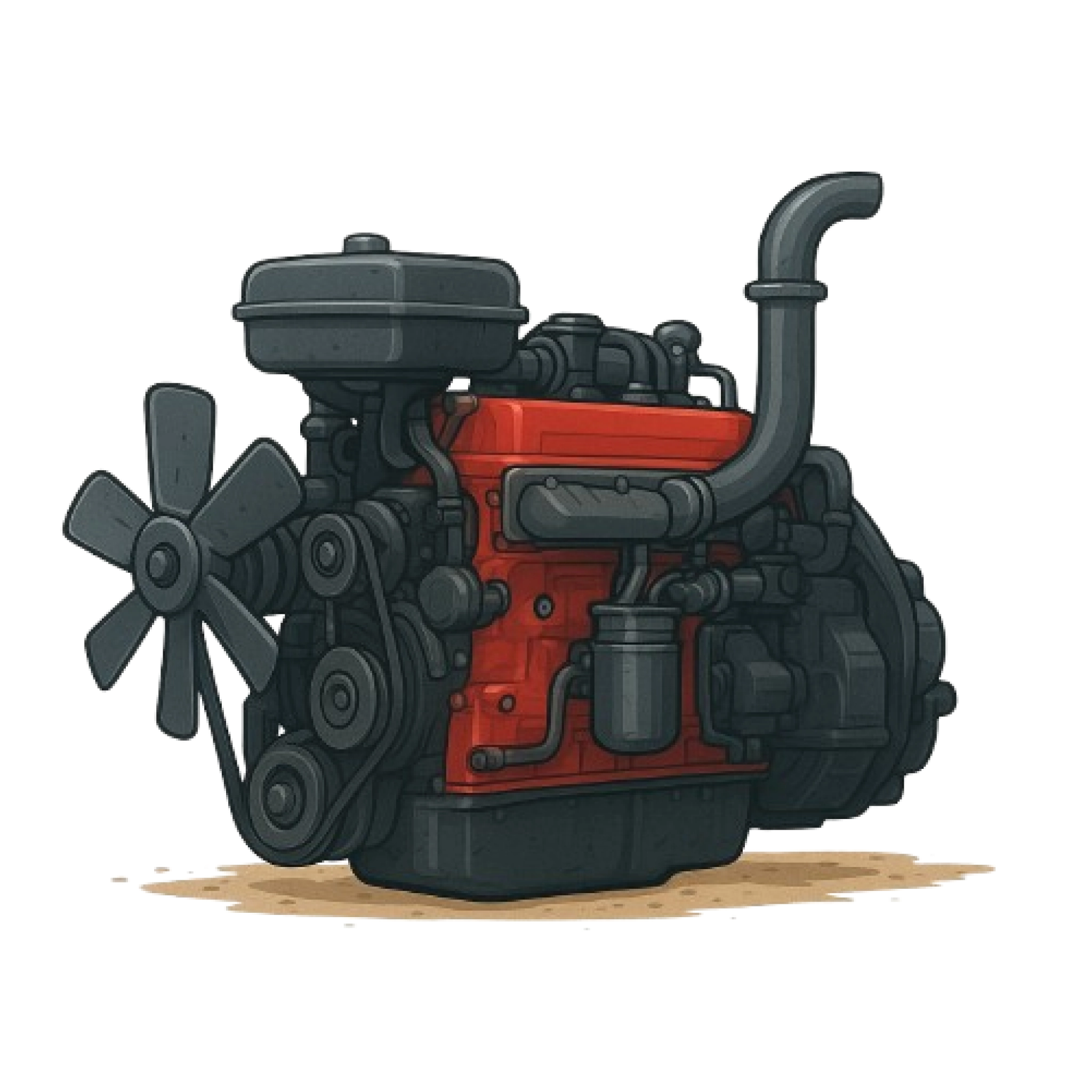 Двигатель от техники